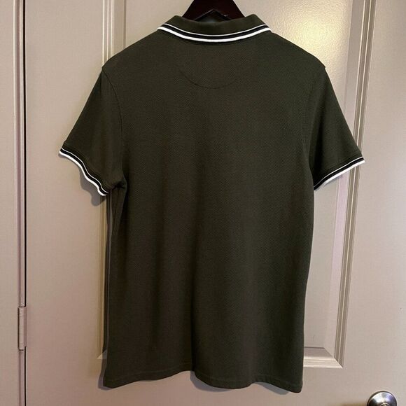 Men's Green Polo Size Medium - Picture 2 of 6